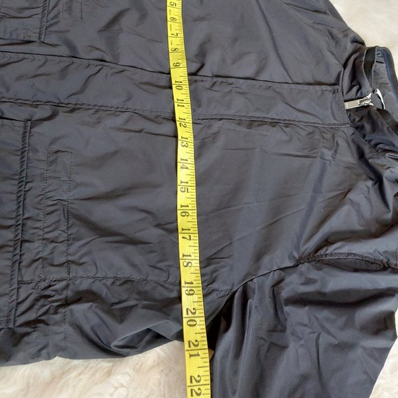 Zara Men's Black Thermore Traveler Full Zip Wind Breaker Jacket Size M - Picture 4 of 13